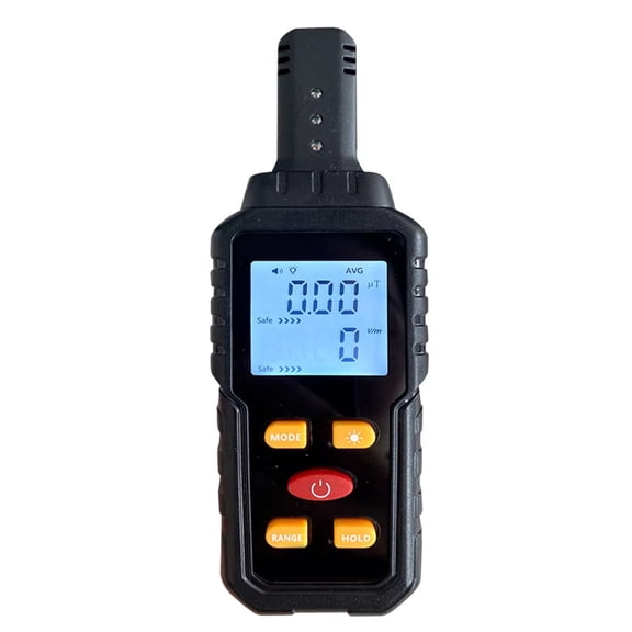 GJX 3In 1 Emf Meter,Emf Reader,Electromagnetic Field Radiation Detector,Emf Tester for Home,Emf Detector with Sound Light Alarm,Ghost Hunting Equipmetent Audio Visual Alert Emf Reader