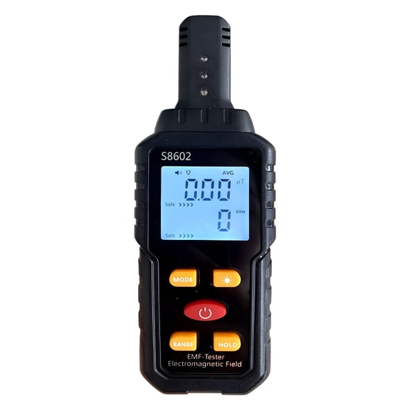 GJX 3In1 Digital Radiation Dosimeter Geiger Counter EMF Electromagnetic, Radiation