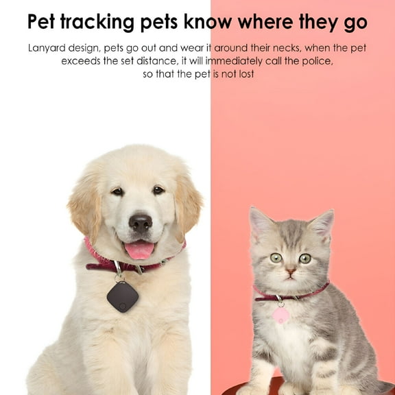 GJX 4 Pack Tile Smart GPS Tracker Wireless Bluetooth Anti-Lost Wallet Key Pet Finder