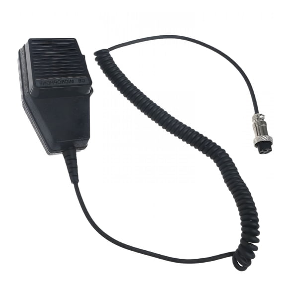 GJX 4-Pin CB Radio Microphone Replacement, Durable ABS Handheld Mic for Clear Sound Communication, Ergonomic Design