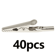 GJX 40Pcs Alligator Clips Mini Alligator Clips Electrical Without Wires Electrical Test Alligator Clips with Wires