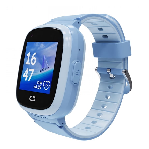 GJX 4G Kids Smart Phone Call Watch Video Chat Lbs Gps Wifi Sos Monitor Camera Ip67 Waterproof Clock Child Voice Chat Baby Smartwatch with Sim Card Slot