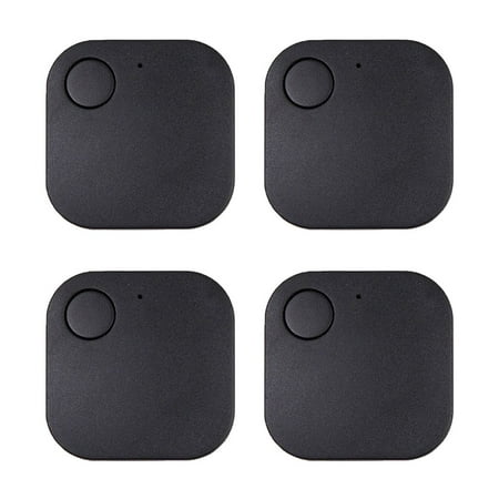 GJX 4Pcs GPS Tracker,Anti-Lost Key Finder,Mini Bluetooth Wallet and Luggage Tracker,Low Power Smart Tracking Devices for Kids and Pets,1.49"