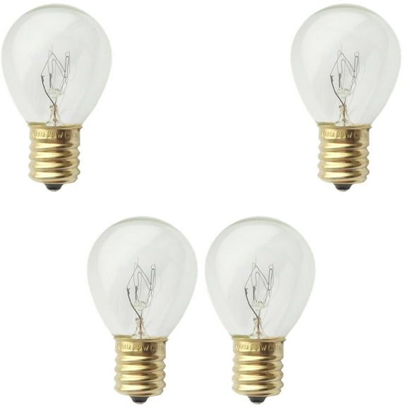 GJX 4Pcs Heat Lamp Bulbs Super Bright Light Bulb Refrigerator Light Bulb Lava Lamp Special Warm Light Bulbs Style1