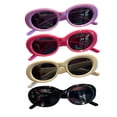 thumbnail image 1 of GJX 4Pcs Toddler Sunglasses,Holds Up Over Time Kids Sunglasses,Built for Long-Term Use Toddler Sunglasses Age 2-4,Style3, 1 of 4