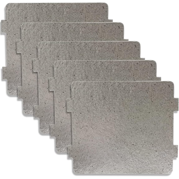 GJX 5 Pcs Microwave Oven Parts Waveguide Cover Universal Mica Sheet Microwave Oven Repairing Part for Kitchen Home Office Restaurant (4 Inch X 4.7 Inch)