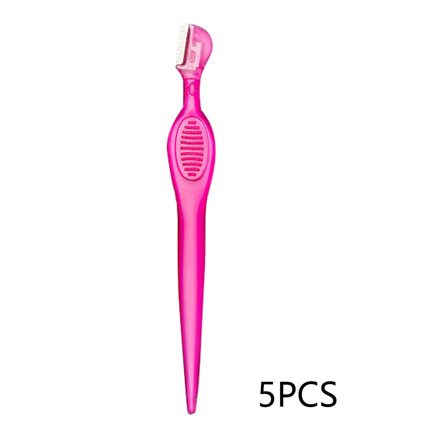 Eyebrow Razor With Handle GJX 5Pcs Eyebrow Trimmer Safe,High-Quality Stainless Steel Blade Hair ...