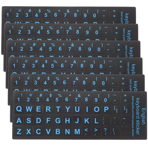 Computer Keyboard Letter Stickers