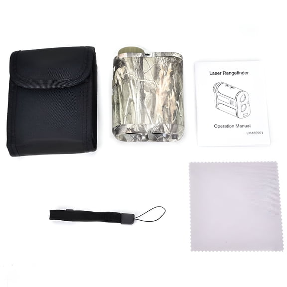GJX 2026 New 600M Camouflage Telescope Range Finder Hunting Distance Measuring Rangefinder for Hunting,Outdoor Activities,Wildlife Observation,Sports Events,Shooting Practice,Camping
