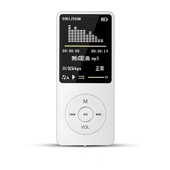 GJX 70 Hours Playback MP3 MP4 Lossless Sound Music Player FM Recorder Card Up To 128GB