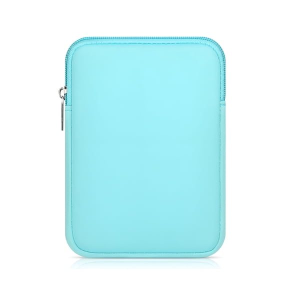 GJX 9.7-11 Inch Tablet Sleeve Case, Sky Blue Portable Zipper Pouch for 10 Inch iPad Air Pro, Durable Polyester Cover with Detachable Bag, Shockproof Protection for Travel Office Daily Storage