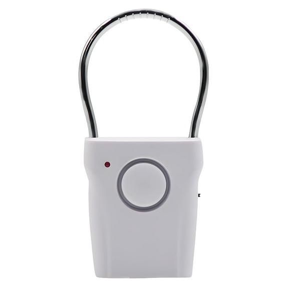 GJX ABS Home Security, Easily Hangs on Door Knobs Or Windows, Seamless and Immediate Window Alarms, For Tool-Free Easy Installation 0.27 x 0.07 x 5.47 in Motion Sensor, White