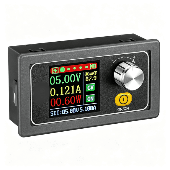 GJX Adjustable Voltage Regulator Dc,Buck Boost Converter 6.0V-36V 9V 12V to Dc 0.6-36V 24V 5A Power Supply Panel,Constant Current Volt Step Up Down Module