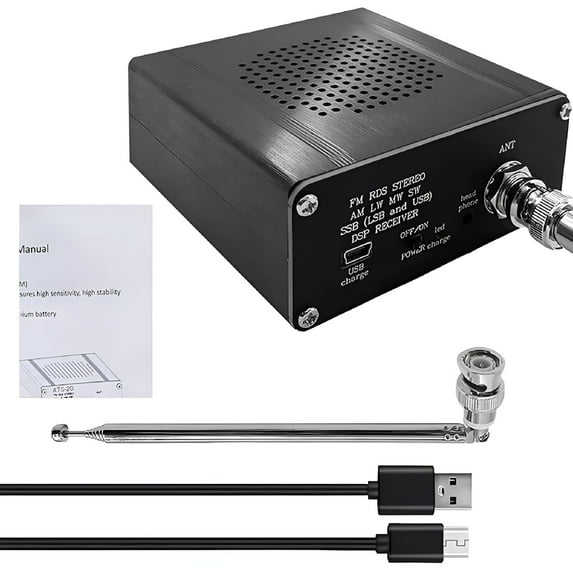 GJX All Portable Shortwave Radio Receiver FM AM (MW SW) SSB (LSB USB)