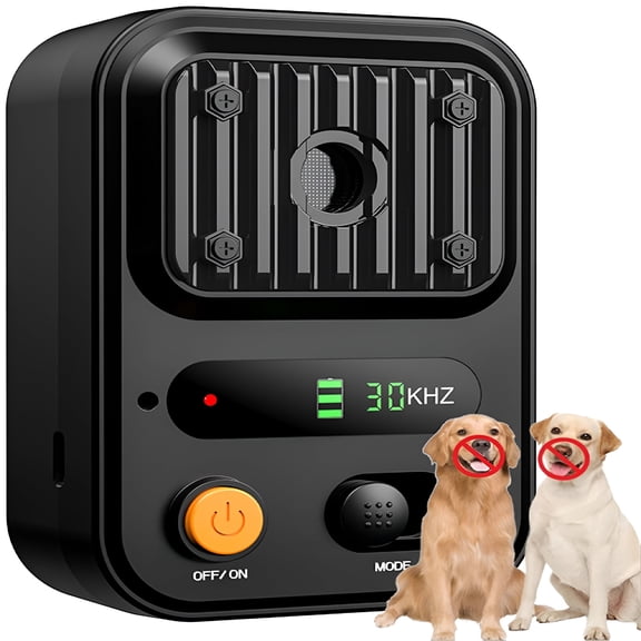 GJX 2026 New Anti Barking Devices, Auto Dog Barking Control Devices with 3 Modes, Rechargeable Ultrasonic Dog Bark Box Dog Barking Deterrent Devices, 50Ft Effective Stop Barking Dog Devices