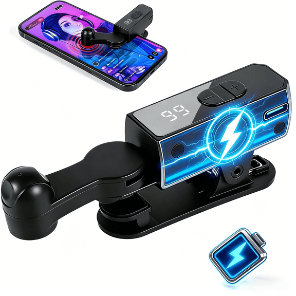 GJX Auto Clicker Smart Tapper for Iphone Ipad Android-Auto Touch Device with 107 Adjustable Speed,Instant Clicker for Live Stream Likes,Social Media Tasks(Rechargeable)