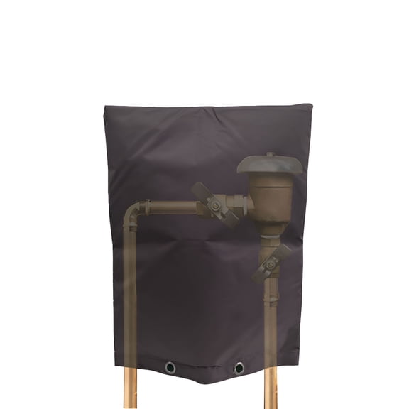GJX Backflow Preventer Insulation Cover,Insulated Pouch for Winter Pipe Freeze Protection Irrigation Backflow Valve,Waterproof Sprinkler Valve System Cover Pipe Insulation Bag for Outside