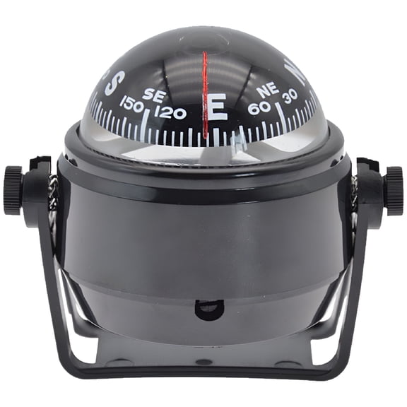 GJX Ball Shaped Nautical Compass 360 Degree Rotation Sea Pivoting Marine Boat Compass Splashproof for Marine Navigation Positioning
