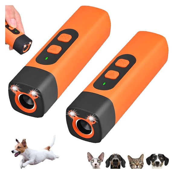 GJX Bark Button for Dog,Anti Barking Device for Dogs,Dog Bark Deterrent Device Control for Dogs&Cats,Dog Barking Deterrent Devices