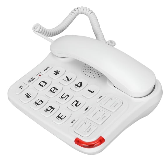 GJX 2026 New Big Button Corded Phone,Phone for Seniors,Call Blocking,Big Buttons Landline Telephone Great for the Elderly