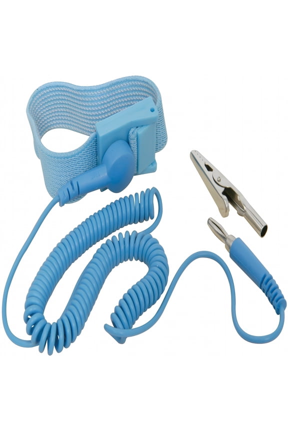 Blue Anti Static Adjustable Wrist Strap Band