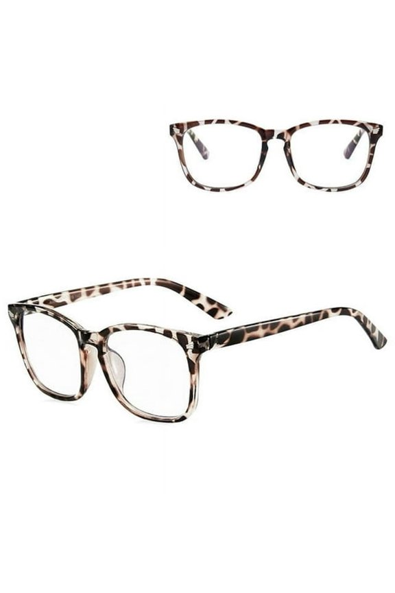 Blue Light Blocking Glasses,Computer Reading/Gaming/Tv/Phones Glasses for Women Men,Anti Eyestrain&Uv Glare,Anti Eyestrain,Leopard Blue Light Blocking Glasses