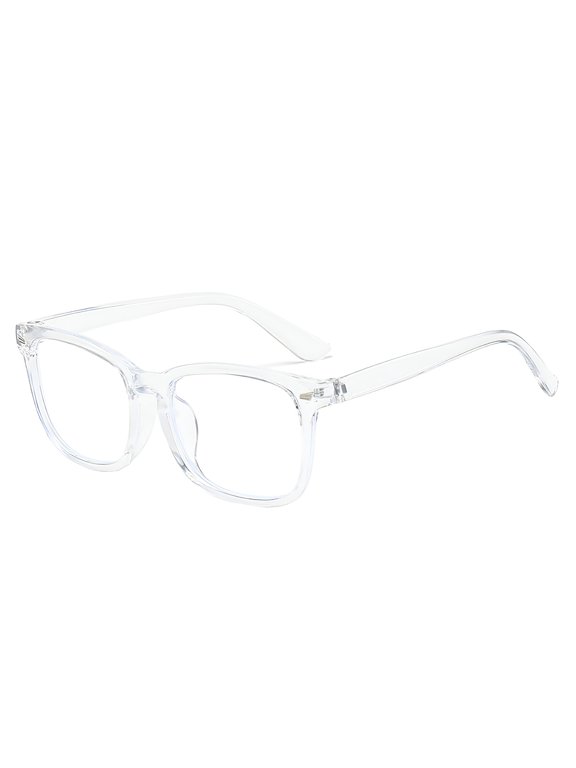 Blue Light Glasses Men Women Transparent Blue Light Blocking Computer Glasses Anti Eyestrain Lightweight Clear Frame