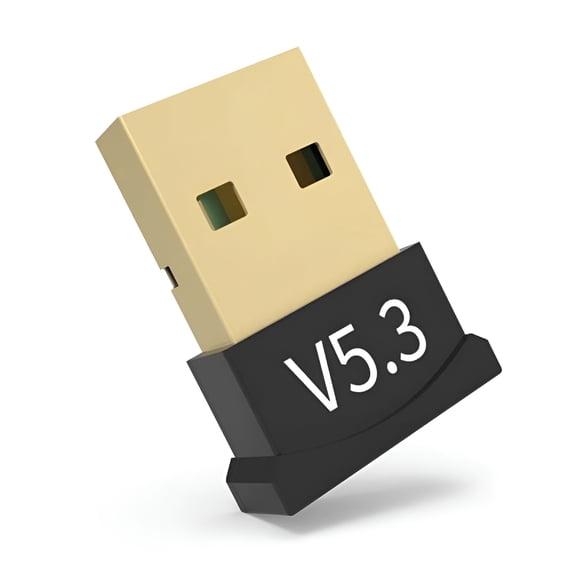 GJX Bluetooth Adapter for PC, Bluetooth Adapter for PC and Laptop, Mini Plug & Play Dongle Receiver Transmitter for Windows 11/10/8.1/8, for Bluetooth Headphones Speakers Keyboard Mouse