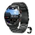 thumbnail image 1 of GJX Bluetooth Calling Smartwatch with Stainless Steel Band | 1.45" Screen, NFC Payment, 24H Heart Rate Monitor, IP67 Waterproof, Music Storage, 1 of 7