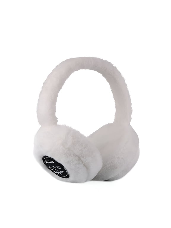 Bluetooth Earmuffs with Wireless Music Playback, Warm Plush Winter Ear Muffs for Women and Men, Thermal Headband for Outdoor Sports Commuting and Cold Weather