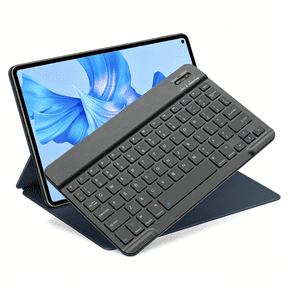 GJX Bluetooth Keyboard for Ipad A16 11Th 10Th Generation, Ipad Pro 13/12/11/10/9/8/7, Ipad Air, Ipad Mini Tablets, Etc. - Slim Wireless Portable Travel Office Computer Accessories