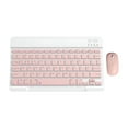 thumbnail image 1 of GJX Bluetooth Keyboard & Mouse Portable Wireless Keyboard & Mouse for Android PC Tablet Pink, 1 of 4