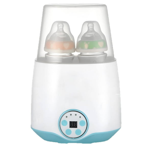 GJX Bottle Warmer, Adjustable Temperature Bottle Warmer on the Go, Space-Saving Portable Milk Warmer for Stress-Free Feeding,Blue