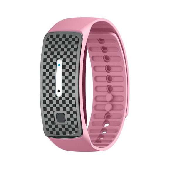 GJX Bracelets for Detoxification Ultrasonic Mosquito Repellent Detoxing Wristband Long-Lasting Mosquito Repellent Ultrasonic Bracelets Pink