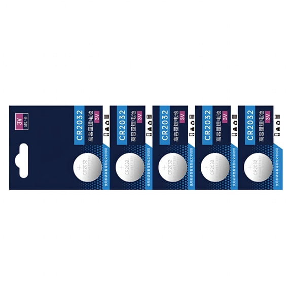 GJX CR2032 3V Lithium Coin Cell Batteries, Long Lasting Button Cells with Anti-Leak Tech for Watches, Calculators, Key Fobs