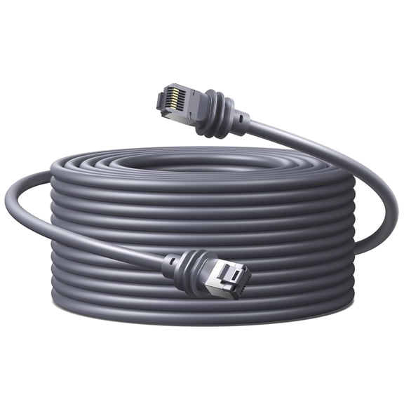GJX Cable 16.4Ft, for Standard Generation 3\/4\/4X\/Mini | Cat 6 5Gbps 250Mhz High Speed, Ip67 Waterproof, 26Awg, Ul Cmx\/Cmr Standards, Durable, Grey