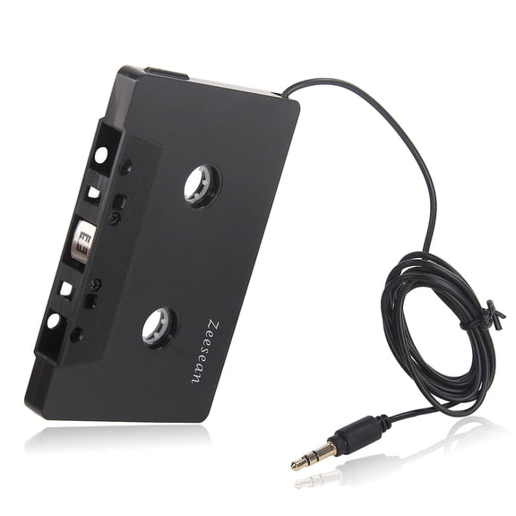 GJX Car Audio Cassette to Aux Adapter,3.5 Mm Auxillary Cable Tape Adapter Cassette Aux Adapter for Car