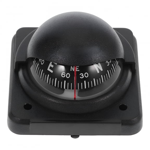 GJX Car Compass Ball - Portable Dashboard Compass for Car Truck SUV Boat, 360 Degree Rotating Vehicle Direction Finder for Navigation, Road Trips, and Outdoor Adventures