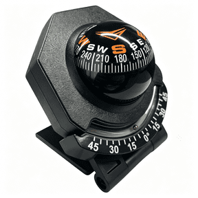 GJX Car Compass,Car Dashboard Compass Ball with Slope Meter,Adjustable Night Vision Compass,Universal Car Accessories for Car,Boat,Truck