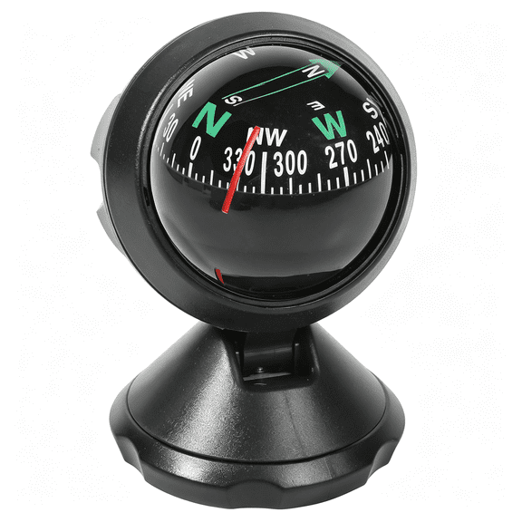 GJX Car Compass,Compass for Car,Automotive Compass Ball,Auto Compass Car Compass Dashboard,Car Mount Compass with Bottom Stick,Dashboard Compass for Boat Car Truck to Find Direction