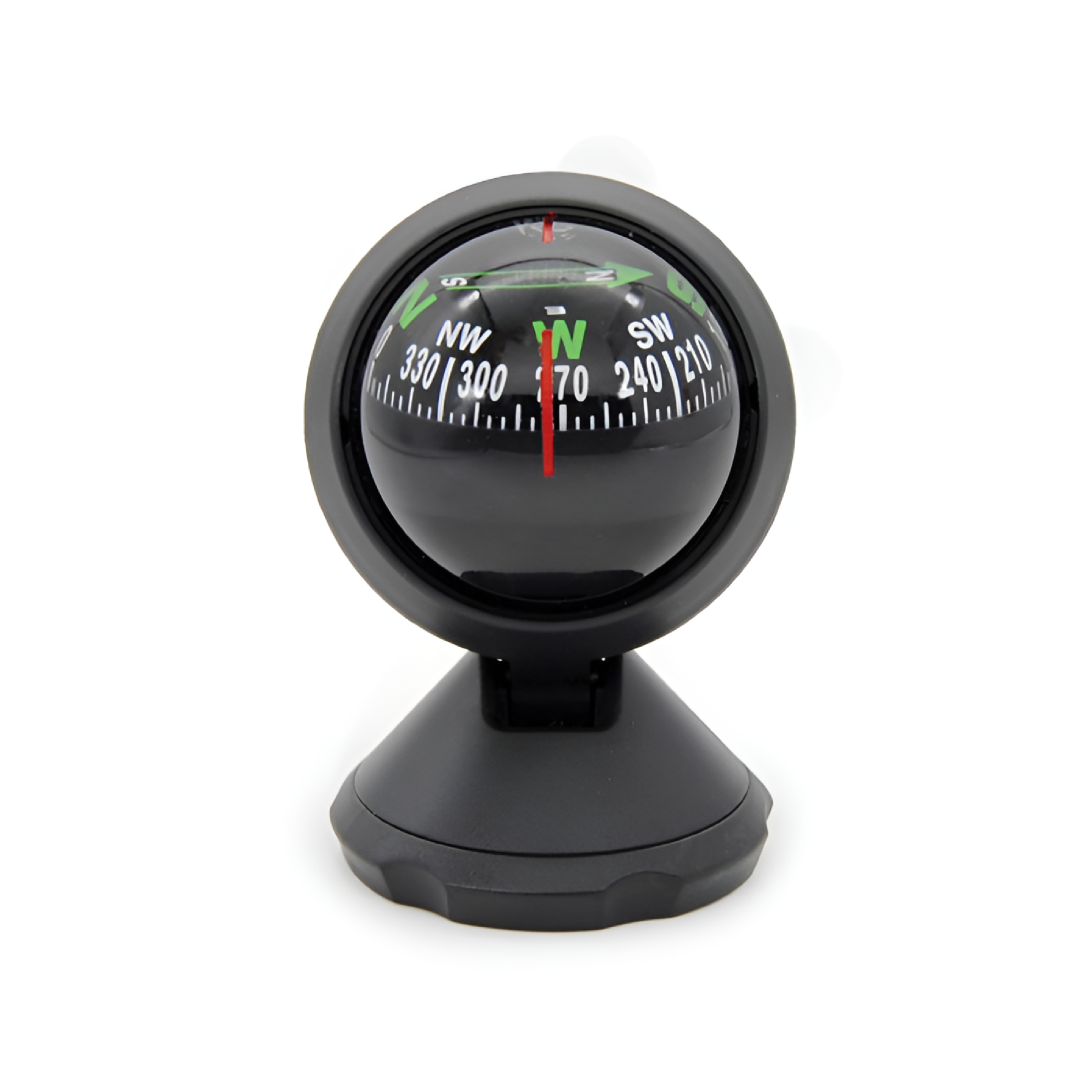 GJX Car Compass Mini Compass Compact Ball Compass with Adhesive and ...