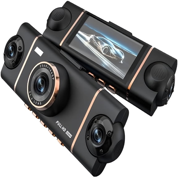 GJX Car Dash Camera Front And Rear Wireless Camera for Cars