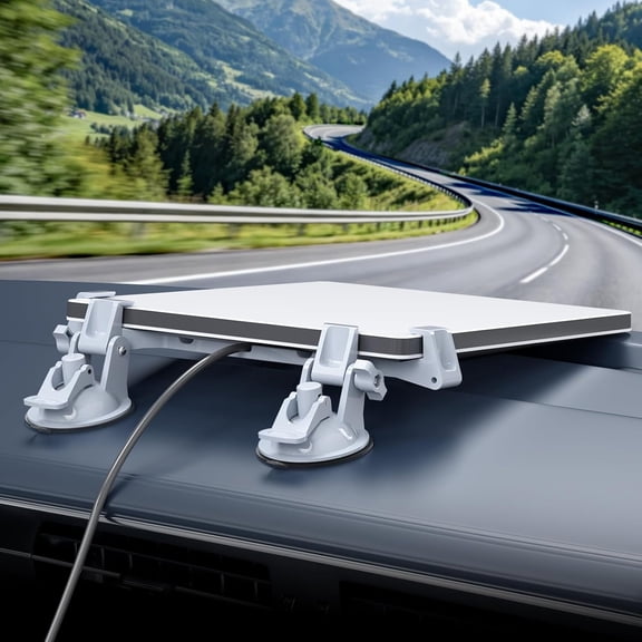 GJX Car Mount for Dashboard, for Starlink Mini Suction Cup Mount for Dashboard & Windshield, Ensures Stable Satellite Signal, Suitable and Secure Mounting Kit for Most Vehicles