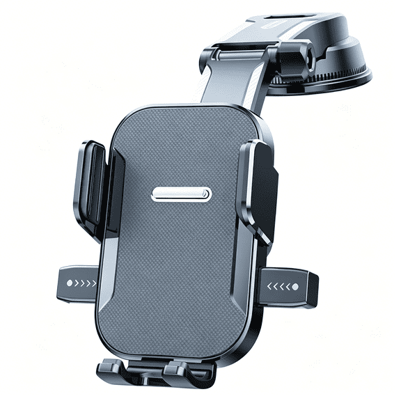GJX Car Phone Holder Mount Phone Mount for Car Windshield Dashboard Air Vent Universal Hands Free Automobile Cell Phone Holder Fit for Iphone 17 Pro Max 16 15 14 13 Android