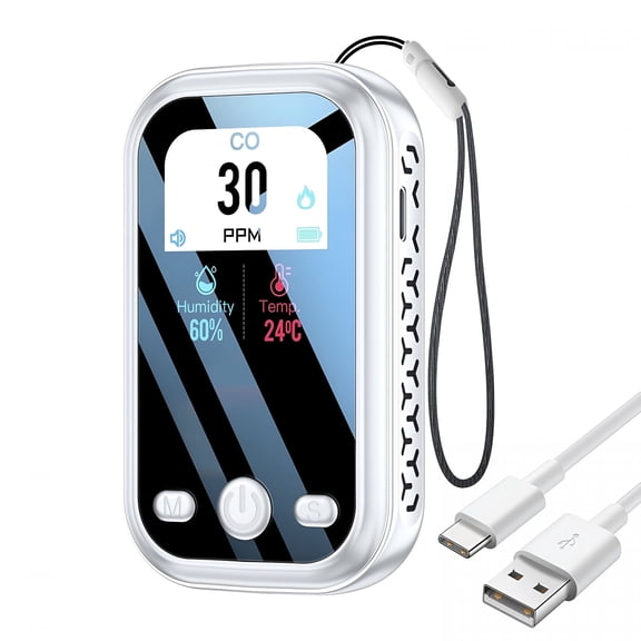 GJX Carbon Monoxide Meter CO Detector CO Gas Leak Detector Gas Analyzer Carbon Monoxide Detectors