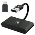 thumbnail image 1 of GJX Carplay Wireless Adapter,Easy Use Wireless Carplay Adapter for Iphone Factory,Plug-and-Play Carplay Adapter with Usb Receiver,Black, 1 of 5