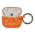 thumbnail image 1 of GJX Orange AirPods 4 Case - High-Quality Silicone, Fluorescent Glow-In-The-Dark, 1 of 4
