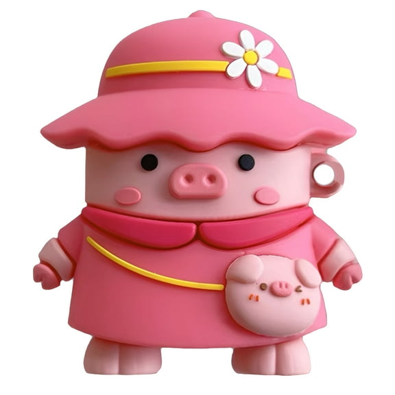 GJX Case for Airpods 4,Silicone Soft Shell Material Protection Cover for Airpods 4 Case,Cute Cartoon Design Protective Case Cover for Apple Airpods 4,Style3