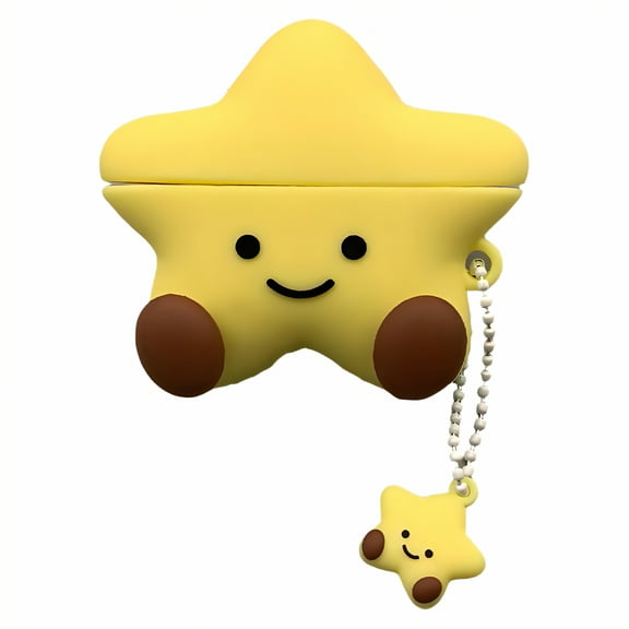 GJX Case Compatible with Airpods Pro 2,Liquid Silicone Cover Compatible with Pro 2nd Generation,Star Shape Case for Airpod Pro