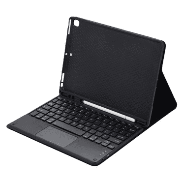 GJX Case for Ipad 10Th Generation with Keyboard Adjustable Angle for Ipad Case 10Th Generation Elastic Pen Slot for Ipad 10Th Generation Keyboard Black